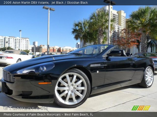 2006 Aston Martin DB9 Volante in Jet Black