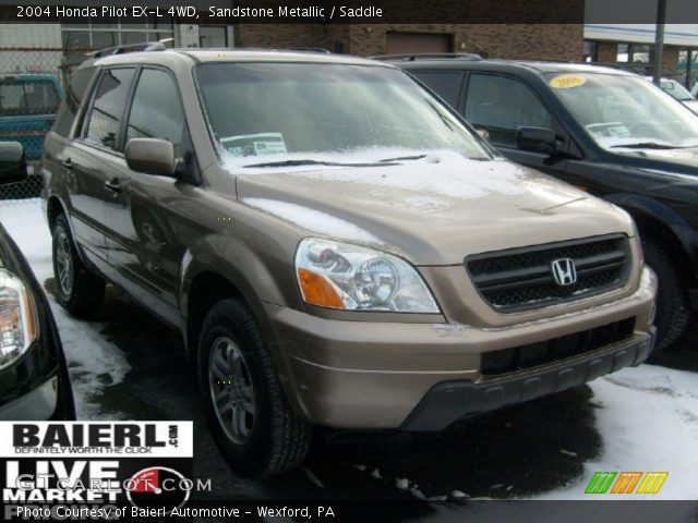 2004 Honda Pilot EX-L 4WD in Sandstone Metallic