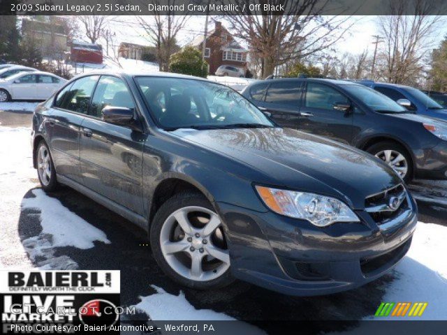 2009 Subaru Legacy 2.5i Sedan in Diamond Gray Metallic