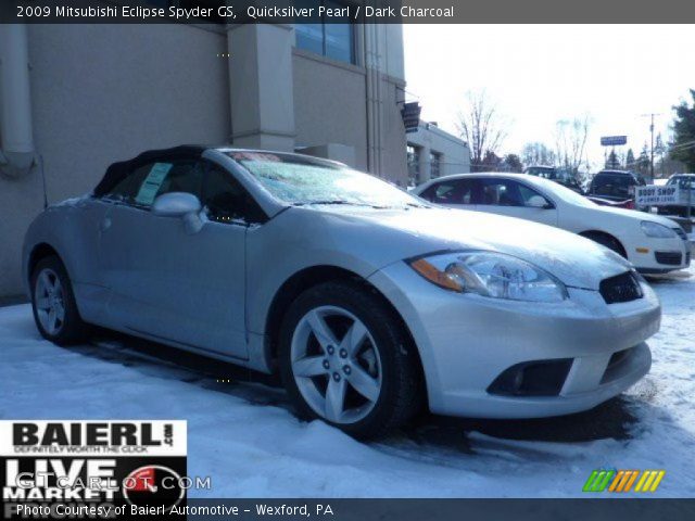 2009 Mitsubishi Eclipse Spyder GS in Quicksilver Pearl