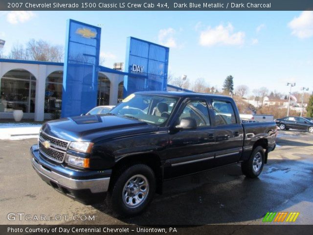 2007 Chevrolet Silverado 1500 Classic LS Crew Cab 4x4 in Dark Blue Metallic