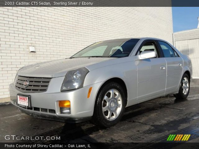 2003 Cadillac CTS Sedan in Sterling Silver