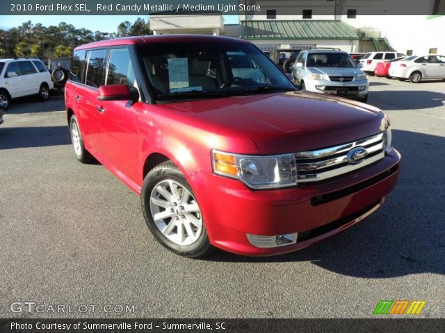 2010 Ford Flex SEL in Red Candy Metallic