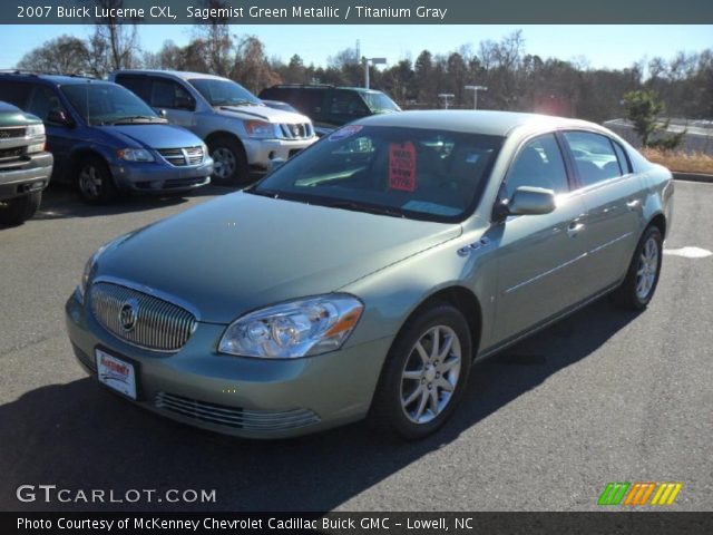 2007 Buick Lucerne CXL in Sagemist Green Metallic