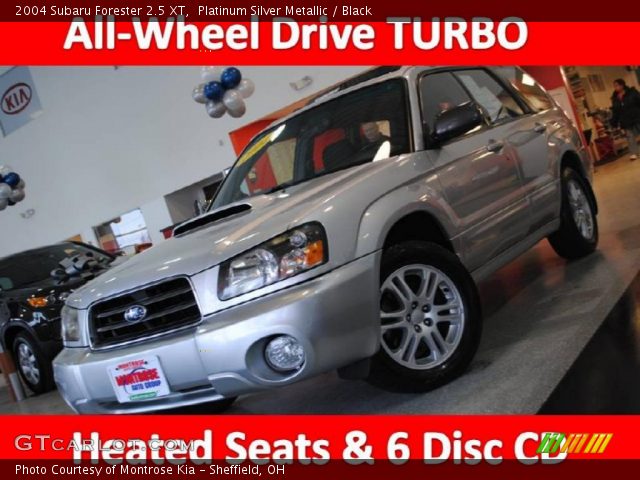 2004 Subaru Forester 2.5 XT in Platinum Silver Metallic