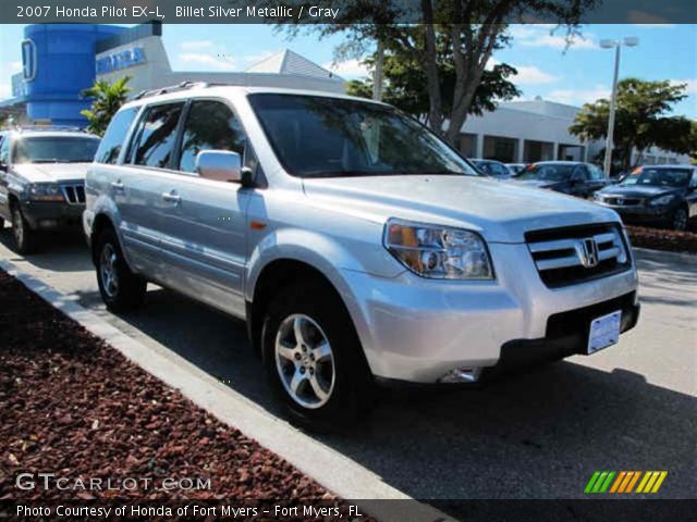 2007 Honda Pilot EX-L in Billet Silver Metallic