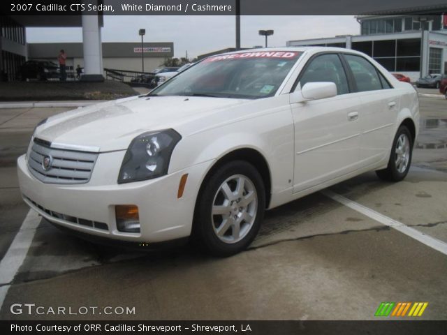 2007 Cadillac CTS Sedan in White Diamond