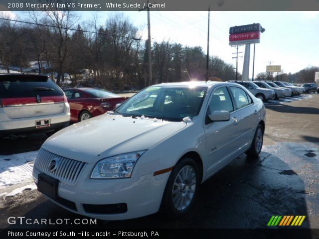 2008 Mercury Milan V6 Premier in White Suede