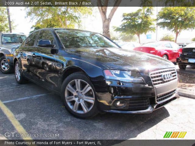2009 Audi A4 2.0T Sedan in Brilliant Black