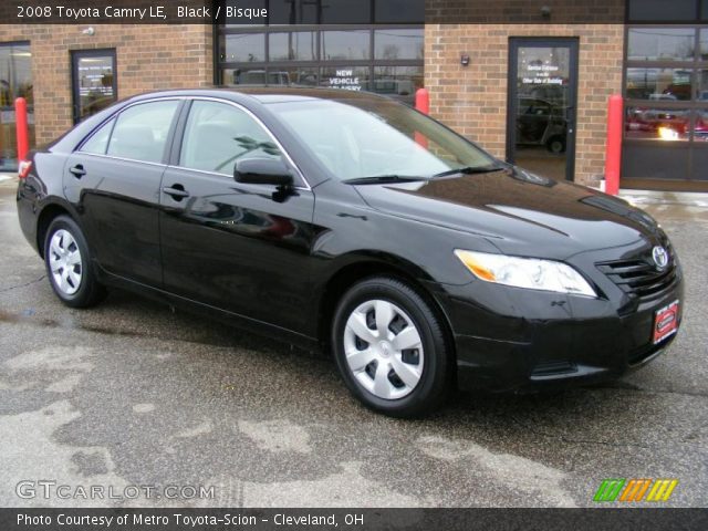 2008 Toyota Camry LE in Black