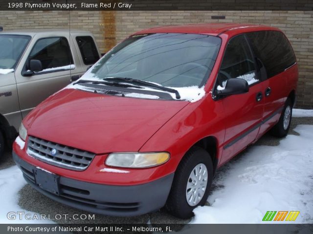 1998 Plymouth Voyager  in Flame Red