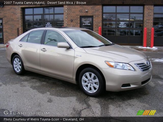 2007 Toyota Camry Hybrid in Desert Sand Mica