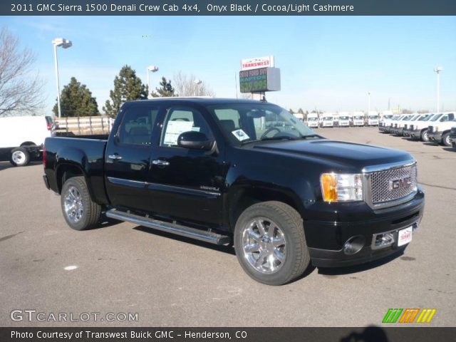 2011 GMC Sierra 1500 Denali Crew Cab 4x4 in Onyx Black