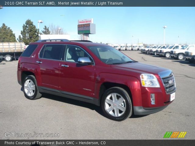 2010 GMC Terrain SLT AWD in Merlot Jewel Metallic