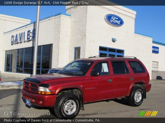 1998 Dodge Durango SLT 4x4 in Chili Pepper Red