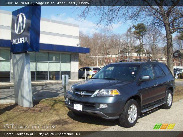 2006 Acura MDX  in Sage Brush Green Pearl