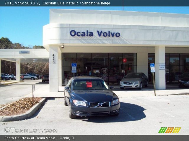 2011 Volvo S80 3.2 in Caspian Blue Metallic