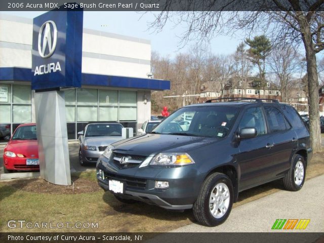 2006 Acura MDX  in Sage Brush Green Pearl