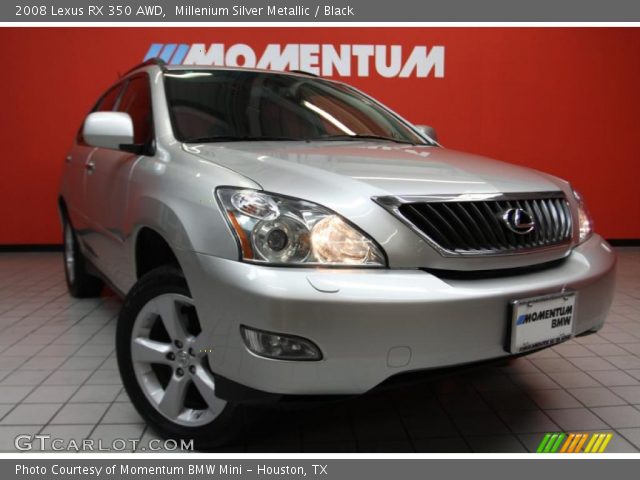 2008 Lexus RX 350 AWD in Millenium Silver Metallic