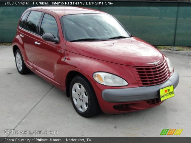 2003 Chrysler PT Cruiser  in Inferno Red Pearl
