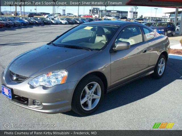 2003 Acura RSX Type S Sports Coupe in Desert Silver Metallic