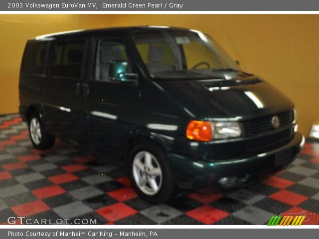 2003 Volkswagen EuroVan MV in Emerald Green Pearl