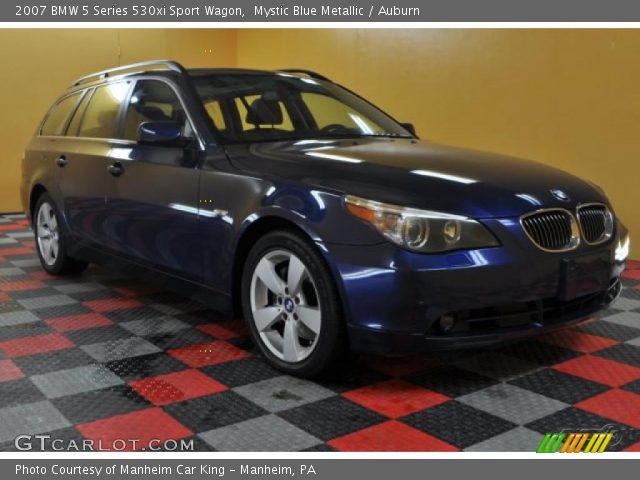 2007 BMW 5 Series 530xi Sport Wagon in Mystic Blue Metallic