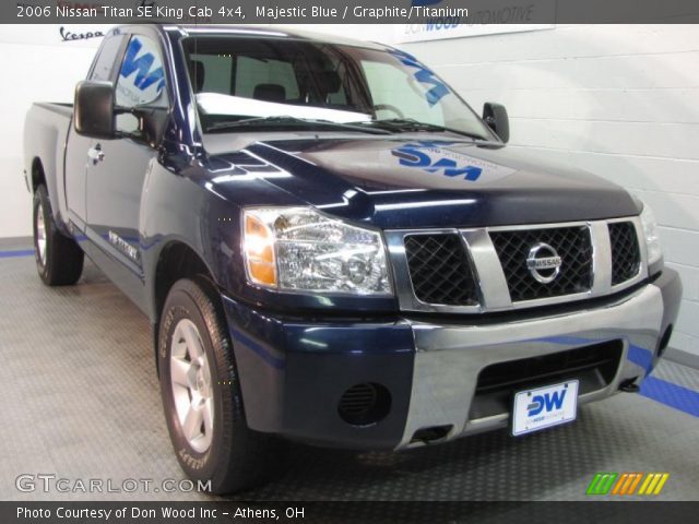 2006 Nissan Titan SE King Cab 4x4 in Majestic Blue