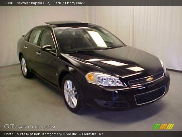 2008 Chevrolet Impala LTZ in Black