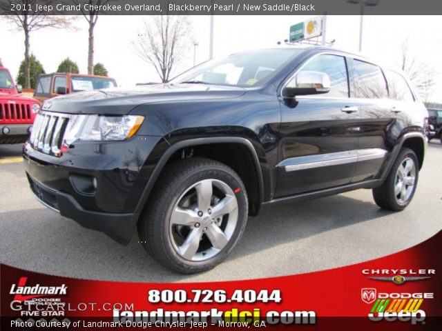 2011 Jeep Grand Cherokee Overland in Blackberry Pearl