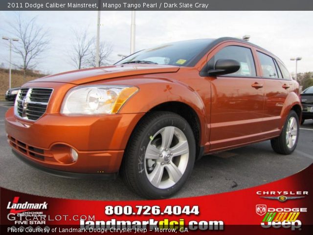 2011 Dodge Caliber Mainstreet in Mango Tango Pearl