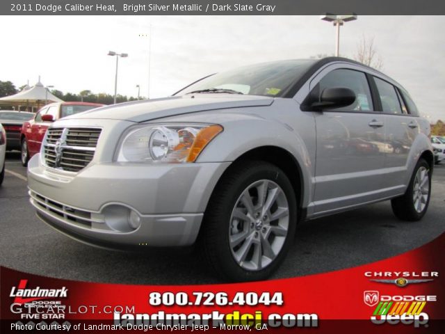 2011 Dodge Caliber Heat in Bright Silver Metallic