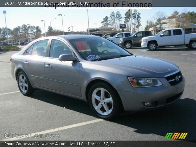 2007 Hyundai Sonata SE V6 in Steel Gray