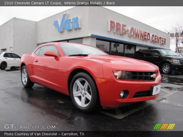 2010 Chevrolet Camaro LT Coupe in Inferno Orange Metallic
