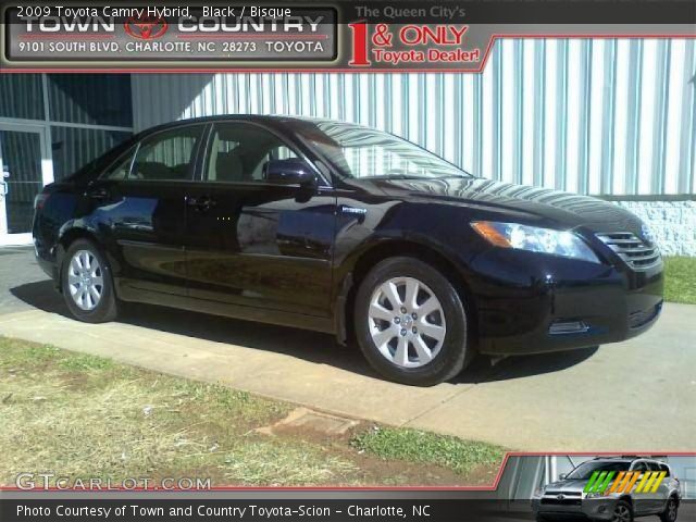 2009 Toyota Camry Hybrid in Black