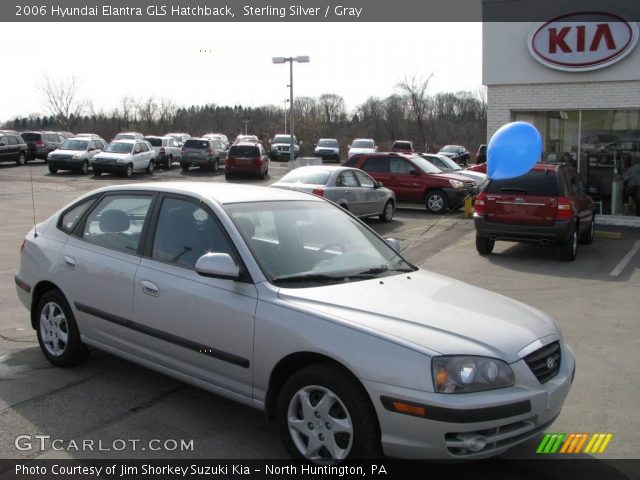 2006 Hyundai Elantra GLS Hatchback in Sterling Silver