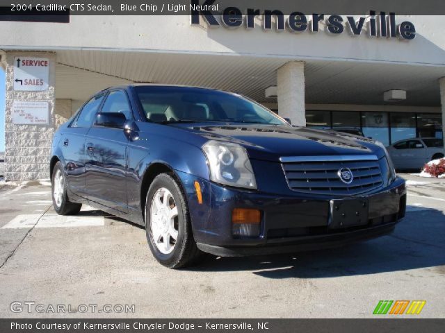 2004 Cadillac CTS Sedan in Blue Chip