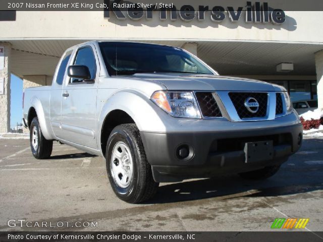 2007 Nissan Frontier XE King Cab in Radiant Silver