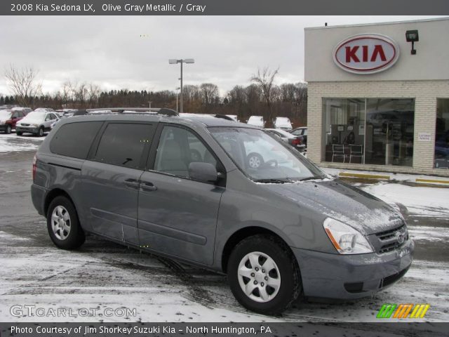 2008 Kia Sedona LX in Olive Gray Metallic
