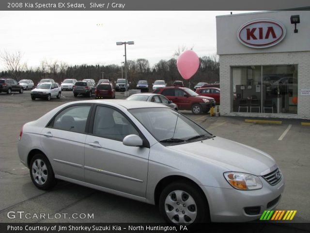 2008 Kia Spectra EX Sedan in Silver