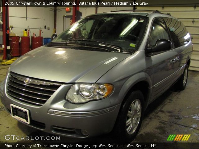 2005 Chrysler Town & Country Touring in Butane Blue Pearl