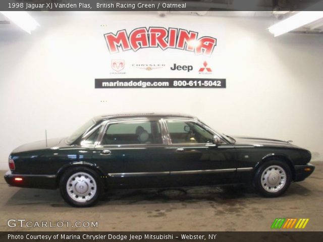 1998 Jaguar XJ Vanden Plas in British Racing Green