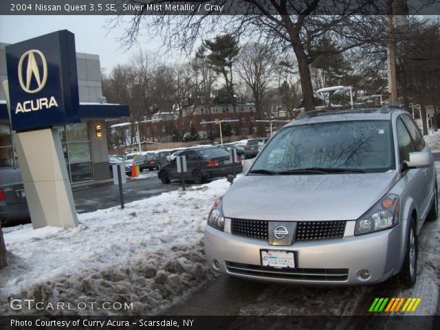 2004 Nissan Quest 3.5 SE in Silver Mist Metallic