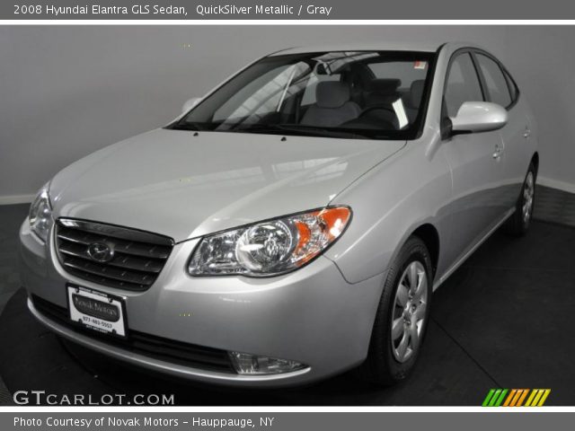 2008 Hyundai Elantra GLS Sedan in QuickSilver Metallic