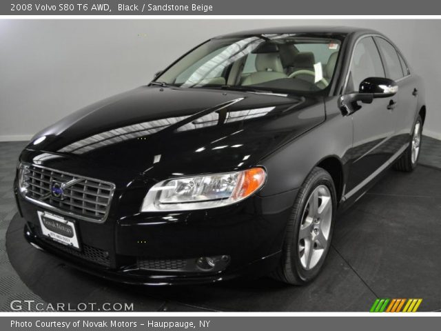 2008 Volvo S80 T6 AWD in Black