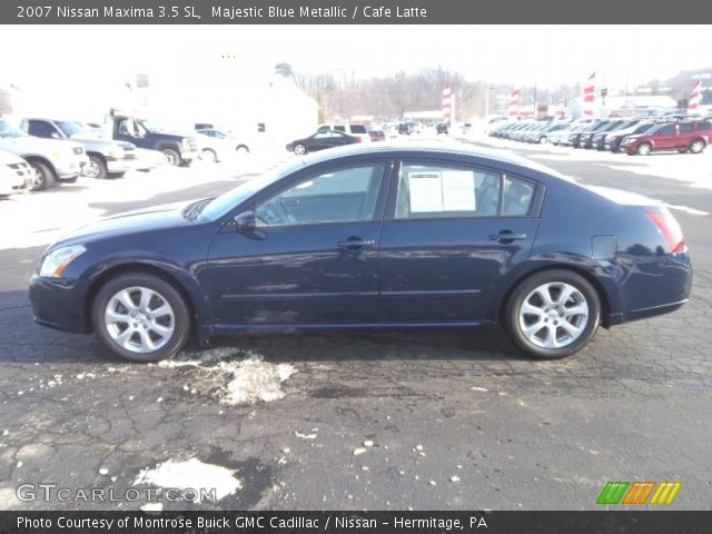 2007 Nissan Maxima 3.5 SL in Majestic Blue Metallic