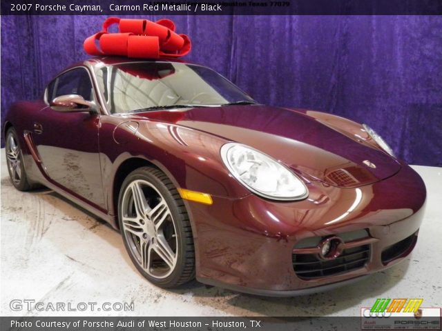 2007 Porsche Cayman  in Carmon Red Metallic