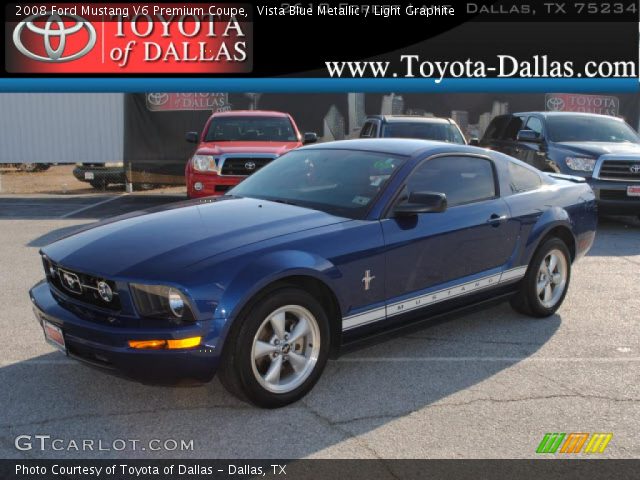 2008 Ford Mustang V6 Premium Coupe in Vista Blue Metallic