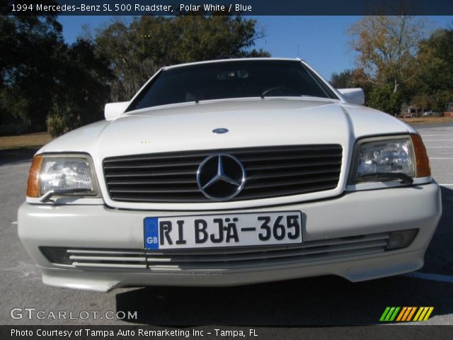 1994 Mercedes-Benz SL 500 Roadster in Polar White