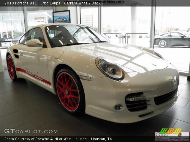 2010 Porsche 911 Turbo Coupe in Carrara White